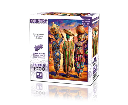 Rhythm of Africa 1000 Parça Puzzle
