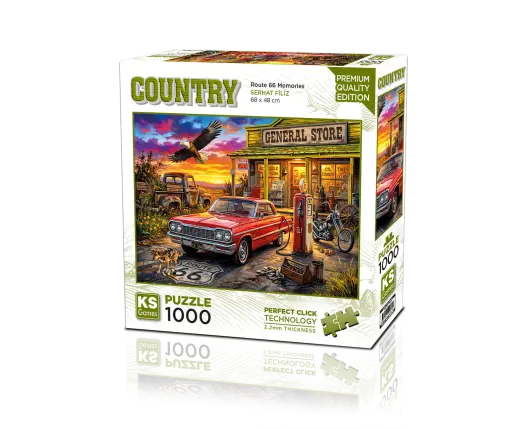 Route 66 Memories 1000 Parça Puzzle