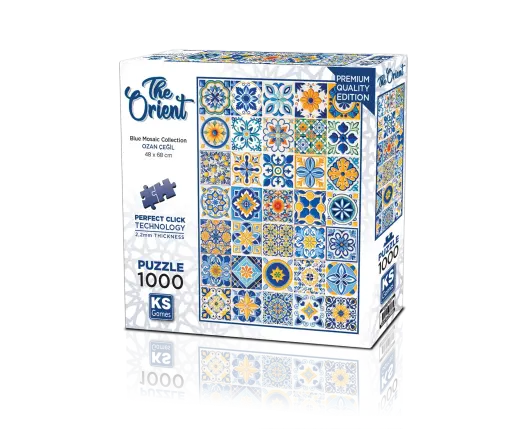 Blue Mosaic Collection 1000 Parça Puzzle