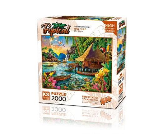 Tropical Landscape 2000 Parça Puzzle