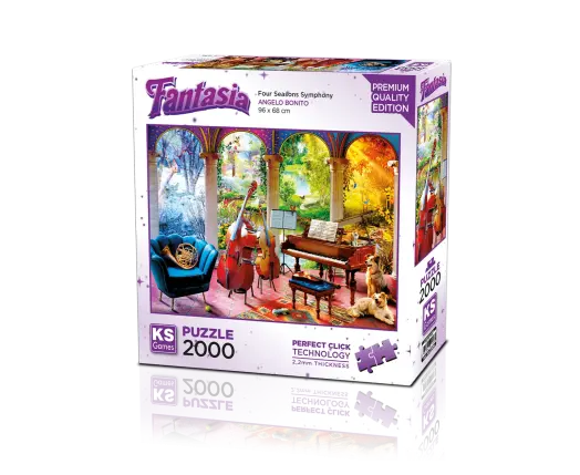 Four Seasons Symphony 2000 Parça Puzzle
