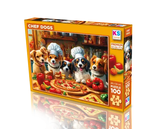 Chef Dogs 100 Parça