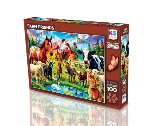 Farm Friends 100 Parça