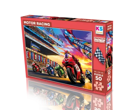 Motor Racing 50 Parça
