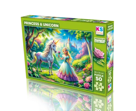 Princess&Unicorn 50 Parça