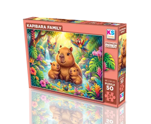 Kapibara Family 50 Parça
