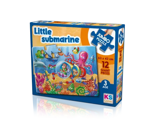 Little Submarine 12  Jumbo Baby Puzzle