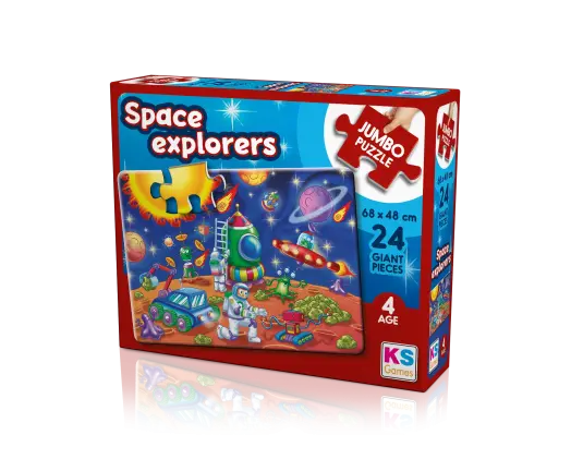 Space Explorers 24 Jumbo Baby Puzzle