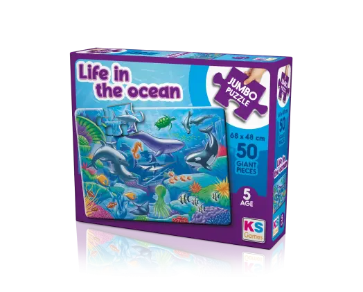 Life In The Ocean 50 Jumbo Baby Puzzle
