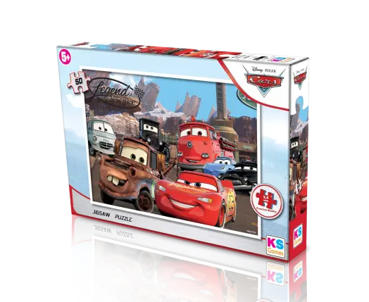 Cars Puzzle 50 Parça Model-2