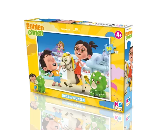 TRT Eymen İle Çimen Puzzle 50 Parça