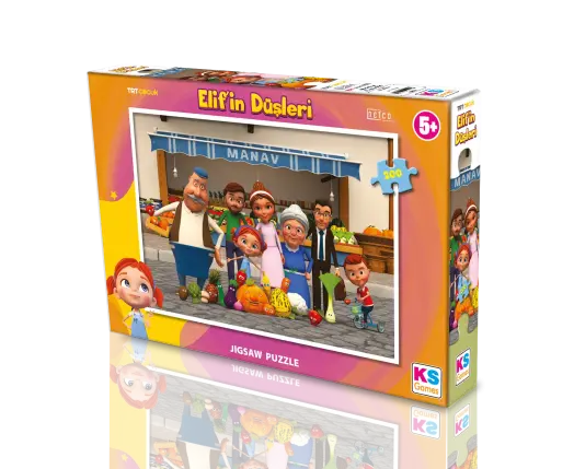 TRT Elif&#39;in Düşleri Puzzle 200 Parça
