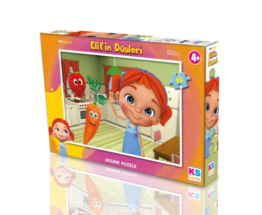 TRT Elif&#39;in Düşleri Puzzle 50 Parça