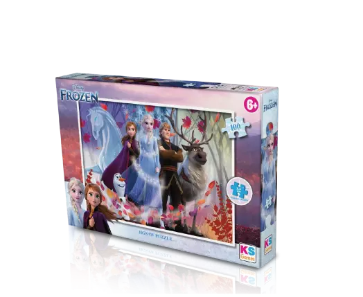 Frozen Puzzle 100 Parça Model-1