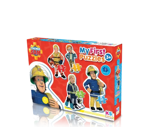 Fireman Sam MyFirst CutOut Puzzles 4in1