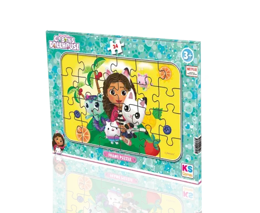 Gabby&#39;s Dollhouse Frame Puzzle 24 Parça-Model 2