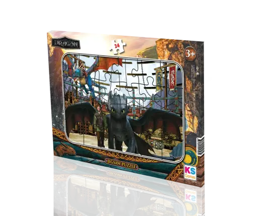 How to Train Your Dragon Puzzle 24 Parça