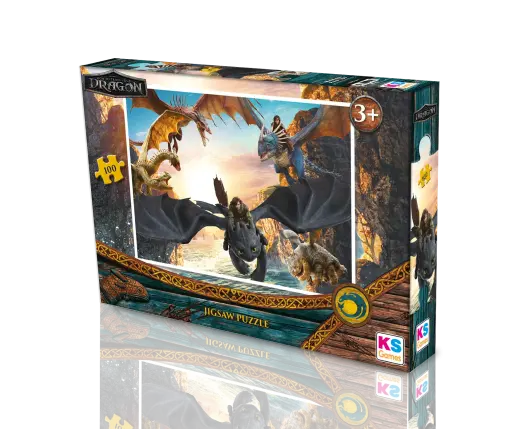 How to Train Your Dragon 100 Parça Puzzle