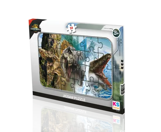 Jurassic World Rebirth Puzzle 24 Parça Model-2