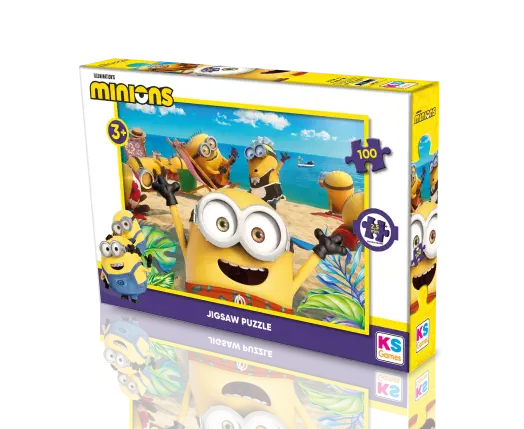 Minions 100 Parça Puzzle