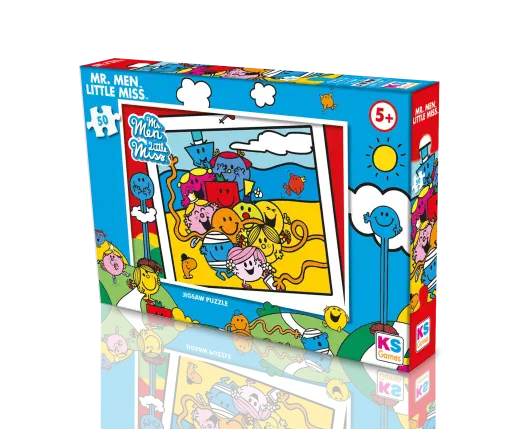 Mr. Men &#38; Little Miss 50 Parça Puzzle