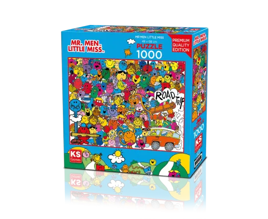 Mr. Men Little Miss 1000 Parça Puzzle