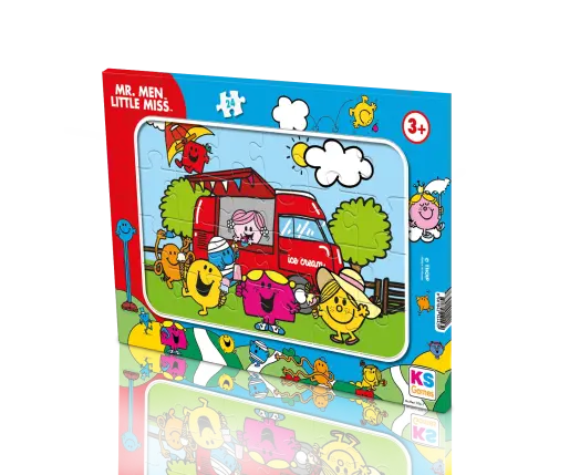 Mr.Men Puzzle 24 Parça Model-2