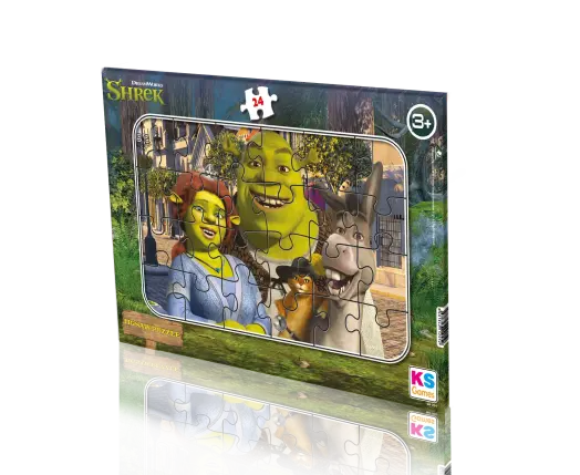 Shrek Frame Puzzle 24 Parça