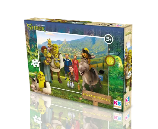 Shrek 100 Parça Puzzle